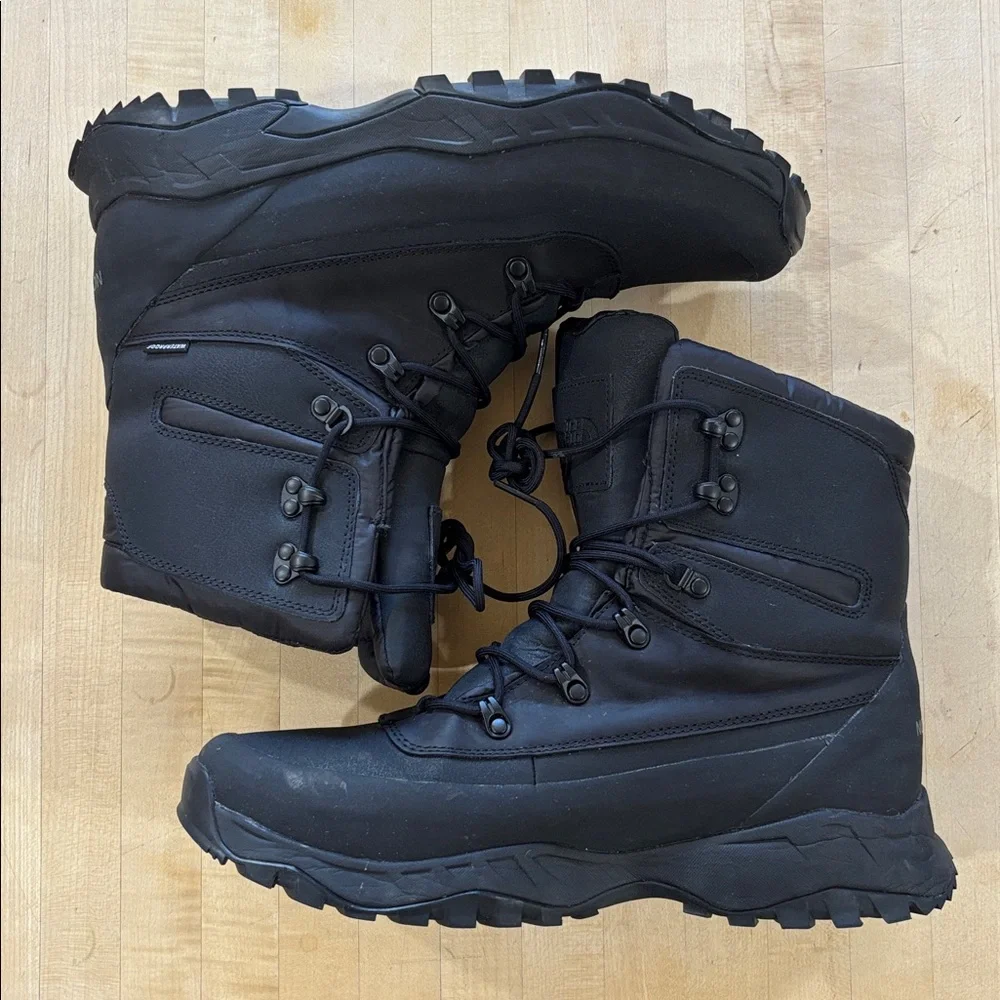 The North Face Men’s Size 12 ThermoBall Lifty II Boot Snow Waterproof Black